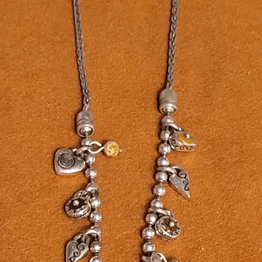 Brighton Silver and Gold Charm Necklace